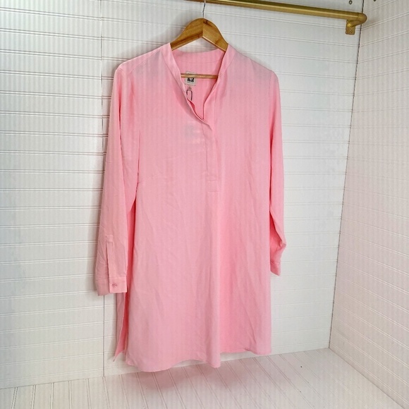 NWT Anne Klein Aster Size 0X Long Sleeve Blouse NEW WITH DEFECTS READ - Picture 1 of 10